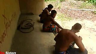 The day I met my local boyfriend on the job and took him to that unfinished building for fun