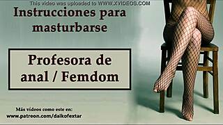 spanish anal joi femdom hypnosis no hands lesson