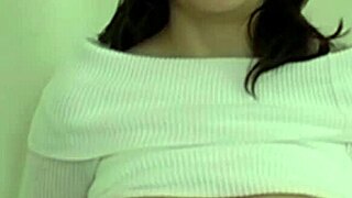 Busty Girl Next Door Shows Off Her Huge Naturals