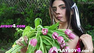 the hot latina model strips slowly revealing her huge tits and big ass before going fully naked