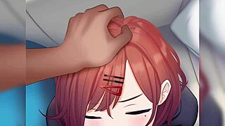 hey isn't madoka idolmaster cutie perfect for that hentai pov blowjob fantasy