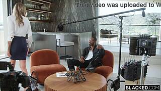 Blonde Addison Vodka Begs BBC Toy Usage