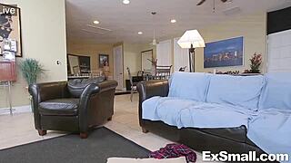 Mia Scarlett Deepthroats And Fucks Delivery Boy's Cock Hardcore