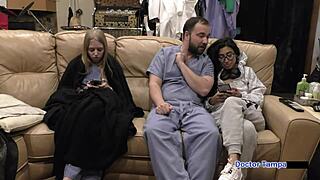 Dr Tampa Commands Corporate Slave Jasmine Rose Bent Over Big Ass POV