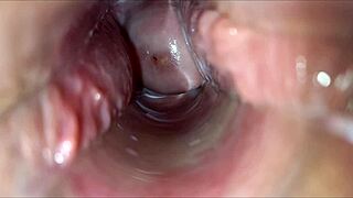 VAGINAL ORGASM Explodes in Close-Up Pussy Contractions!