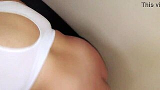 mouth fucked rough then doggystyle creampie after handjob on my cuckold hubby