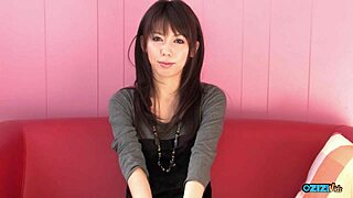 she started shy introducing herself... but sucked cock naked with big clit and nipples out