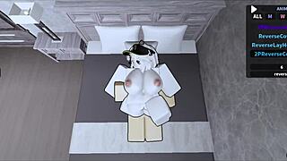 a perfect morning starts with big tits bouncing and creampie in roblox cowgirl ride