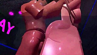 roblox babe with big ass and tits gets fucked hard in steamy shower bath scene