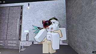 a perfect morning starts with big tits bouncing and creampie in roblox cowgirl ride