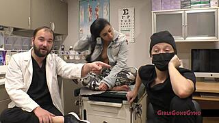 Perverted podiatrist tickles stacy shepard's bare feet backstage