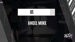 blonde milf blows over huge biceps cum covered