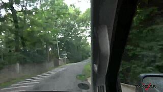 ever wonder how loud a blonde moans getting picked up for backseat doggy on the street?