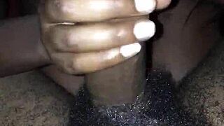 Young Skinny Black Teen DEEPTHROATS Sloppy with Spit Dripping Everywhere