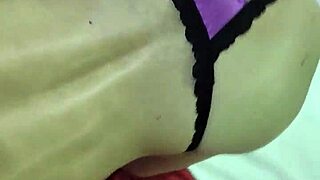 cutie violet shakes her ass sucking cock bent over doggystyle