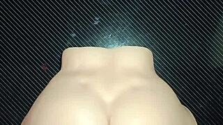 i pound candy doggystyle hard both ways cum ass