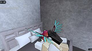 a perfect morning starts with big tits bouncing and creampie in roblox cowgirl ride