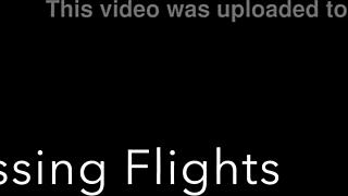 stepmom's huge fake tits bounce as she misses her flight home