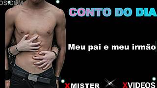 brazilian dad fucks amateur brother homemade