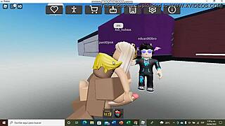 roblox babe takes brutal anal pounding hard