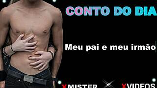 brazilian dad fucks amateur brother homemade