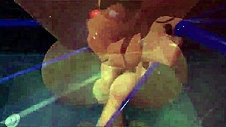 roblox babe with big ass and tits gets fucked hard in steamy shower bath scene