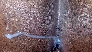 angry ebony wife rips clothes fucks hubby ass with strapon tape