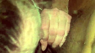 Jackie kneels for coworker sucking massive black cock deep