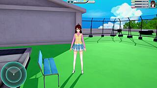 【コイカツ】部活勧誘でコスプレ女子のパンツ見せつけ誘惑ｗｗｗ