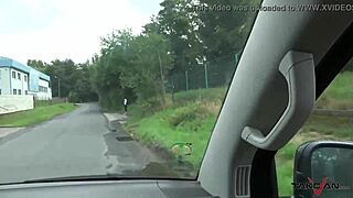 ever wonder how loud a blonde moans getting picked up for backseat doggy on the street?