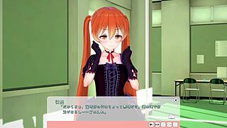 【コイカツ】部活勧誘でコスプレ女子のパンツ見せつけ誘惑ｗｗｗ