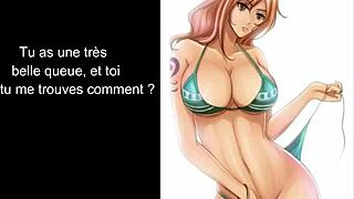 Hentai Nami JOI Instructions in French Reupload