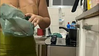 Hubby Eats Me Up First Before Devouring My Juicy Big Pussy Dessert