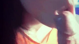 this slut with glasses gives the best blowjobs ever!!