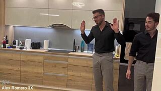 mala suerte takes on 3 guys anal double penetration orgy