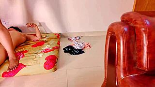 uttaran20 dives into dirty ffm threesome with rough fucking squirting orgasms