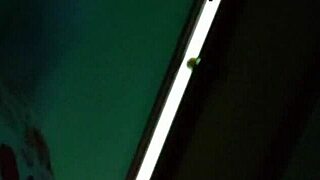 Watch Wife Finger Her Wet Pussy and Stroke Hubby's Cock Wildly!