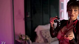 Goddess tattoo commands your cum in femdom jerk off!