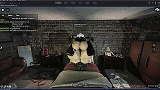 Bratty chica: craving stranger's hot cum on rainy roblox night?