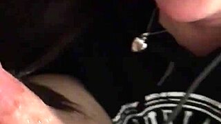 Shy Amateur BBW Sucks Big Cock First Time On Camera