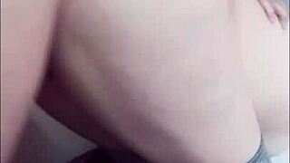 big ass milf takes hard anal pounding from behind