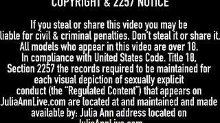 Big Titted MILF Julia Ann Craves Dick In Mature Muff