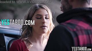 Stranded Blonde Milf Fucks Hitchhiker Big Cock Outdoor POV