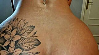 danaxmuscles gags on huge cock with massive tits and muscles 💦🍆