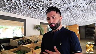 Beautiful french blonde milf with big tits gets creamed exactly how she craved it