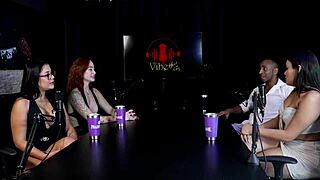 saucy interview explodes with maria bittencourt thaisa redvelvet tifany rocha hardcore group putaria