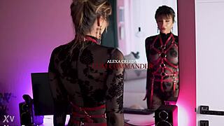 Goddess tattoo commands your cum in femdom jerk off!