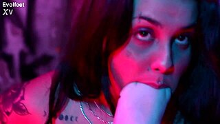 Lesbian Foot Domination! Rotten Venus Makes Nath Lick Suck Toes in Full Barefoot Fetish Tickling