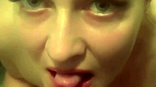 damn that horny milf sweettysvett just sucked my cock in the bathroom post-workout pov