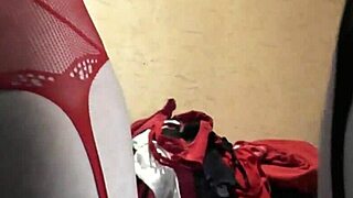 mature milf and teen babe in lingerie trim tree bare